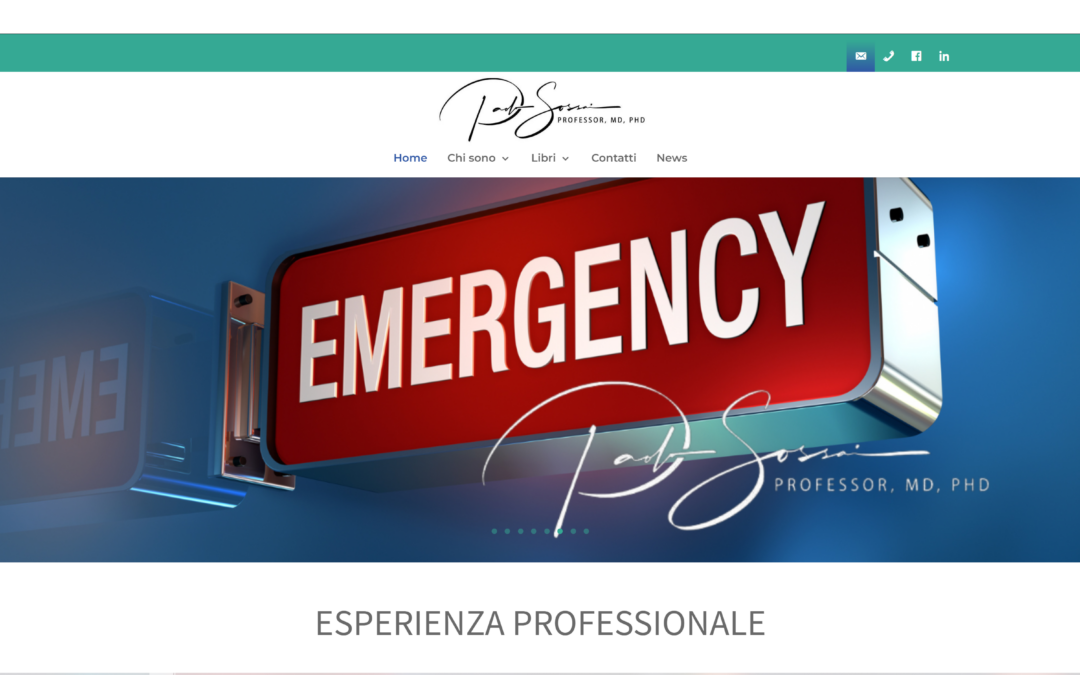 Professor Paolo Sossai – Portare autorevolezza medica online
