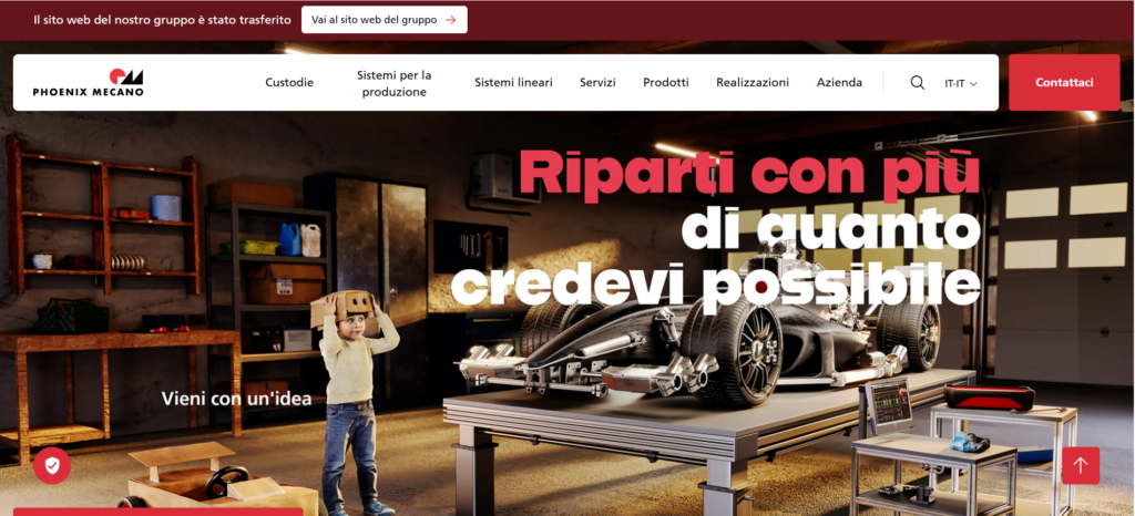 Presentazione del progetto Marketing Hub di Phoenix Mecano Italia