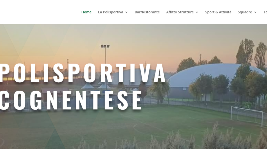 Polisportiva Cognentese – presenza digitale per una comunità attiva