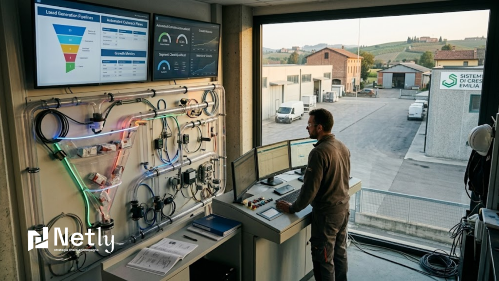 Le aziende che crescono non cercano clienti. Costruiscono sistemi per trovarli.