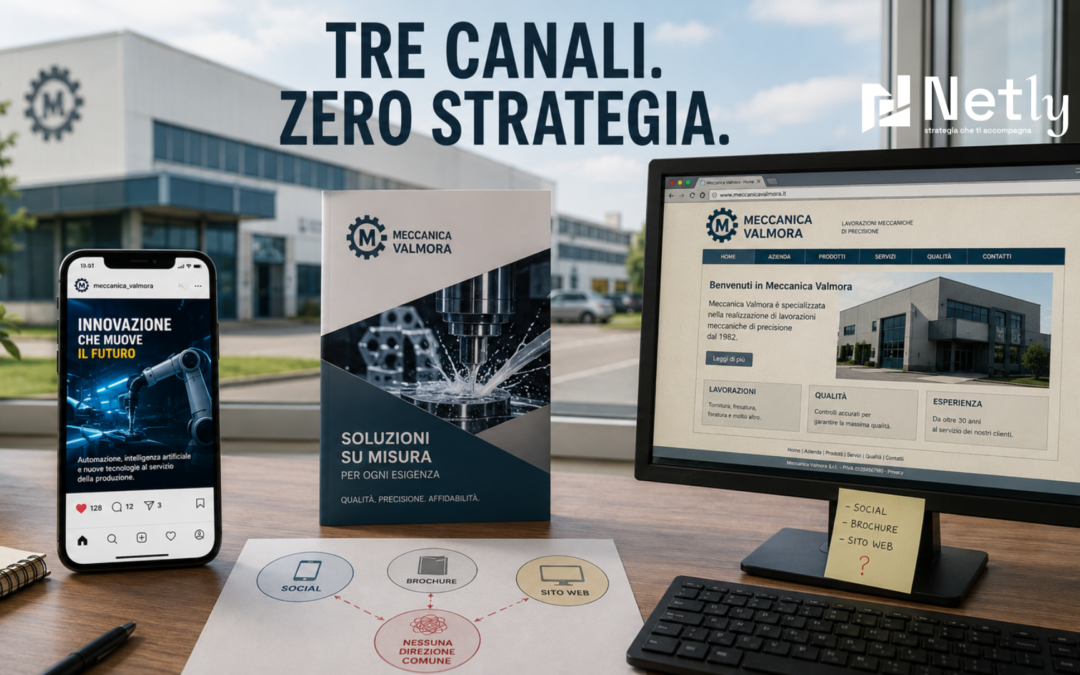 Aziende che comunicano a pezzi: perché la frammentazione ti costa più di quanto pensi