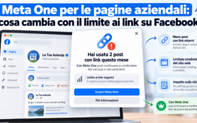 Meta One per le pagine aziendali: cosa cambia con il limite ai link su Facebook